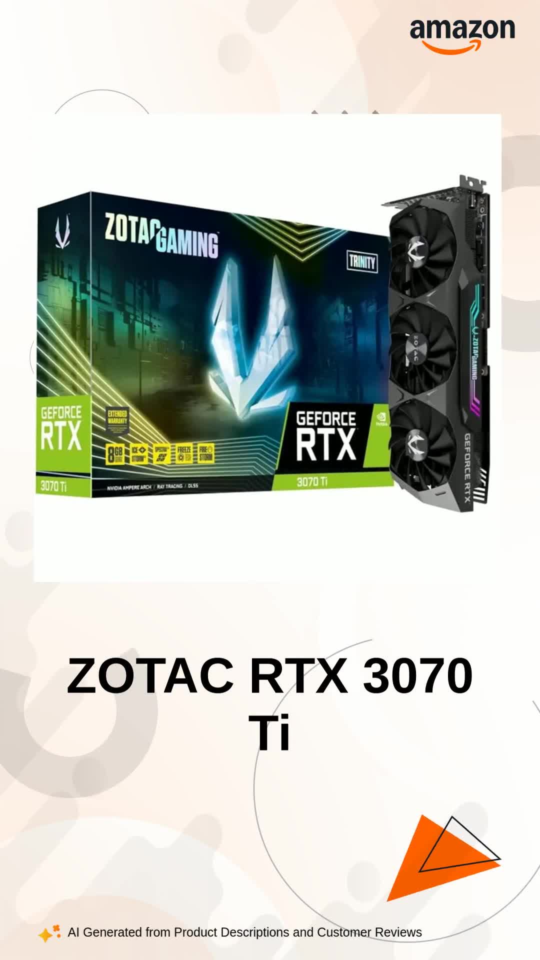 Amazon.in: Buy ZOTAC Gaming GeForce RTX 3070 Ti Trinity GDDR6X 8GB